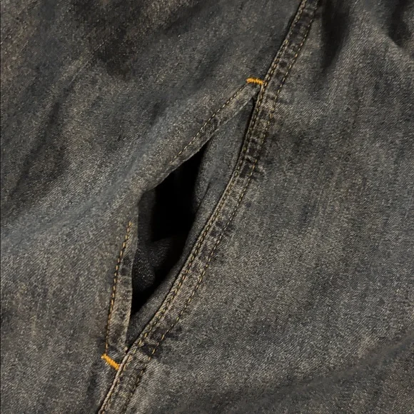 Classic GAP Blue Denim Shirt Dress - Picture 5 of 5